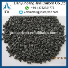 China high quality GPC low sulphur petroleum coke FC98.5% 1-5mm for foundry and steel making